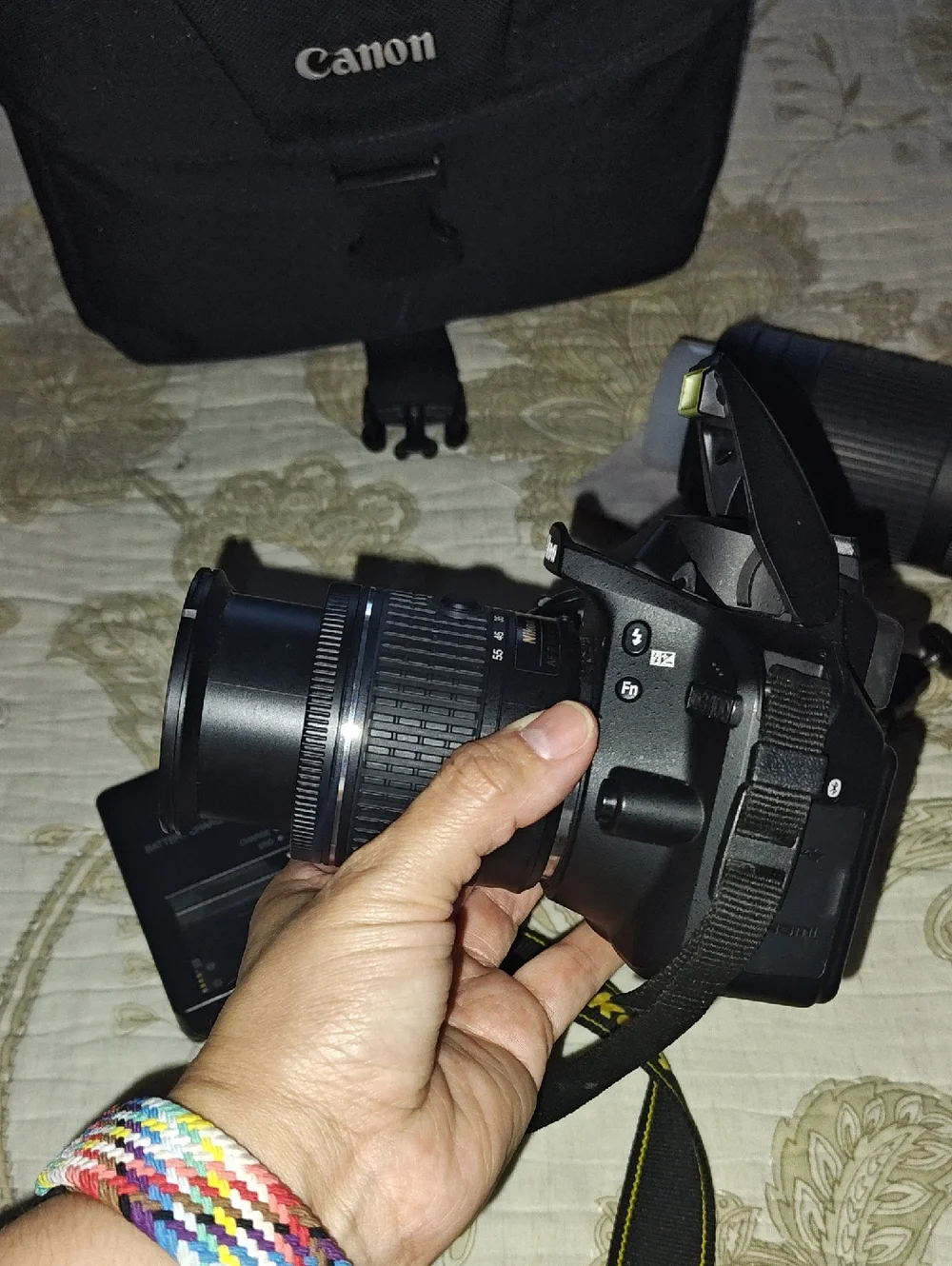 Nikon D3400 Dual-Lens DSLR Camera Bundle Kit - Barely Used Like New
